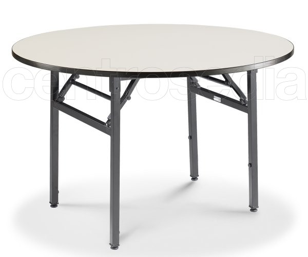 "Usa" Round Folding Table