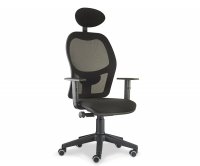 "Ariosto" Office Armchair with Headrest